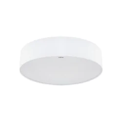 Plafony - plafon sufitowy biały oprawa plafoniera na 2 żarówki e27 symbol ideus