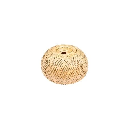 Lampy-sufitowe - lampa sufitowa w stylu boho oprawa wisząca bambusowa e27 denis 38cm lvt 