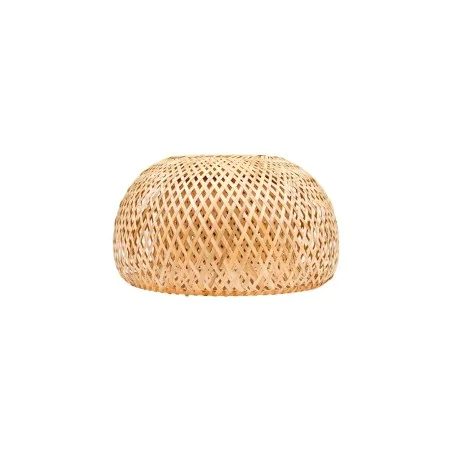 Lampy-sufitowe - lampa sufitowa w stylu boho oprawa wisząca bambusowa e27 denis 38cm lvt 