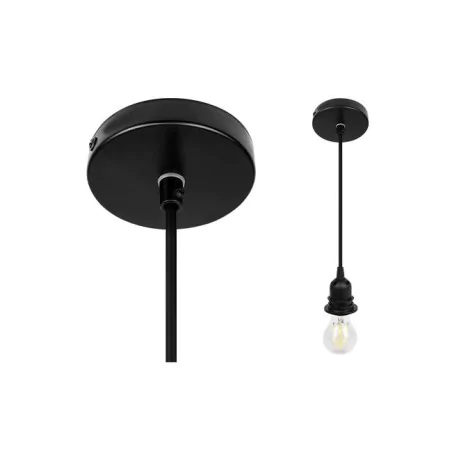 Lampy-sufitowe - lampa sufitowa w stylu boho oprawa wisząca sznurowa pleciona e27 tutti lvt 