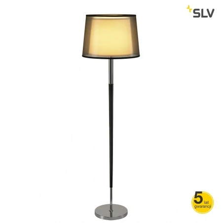 Lampy-stojace - podłogowa lampa stojąca bishade sl-1 e27 max 40w slv  Lampy-stojace - podłogowa lampa stojąca bishade sl-1 e27 max 40w slv
