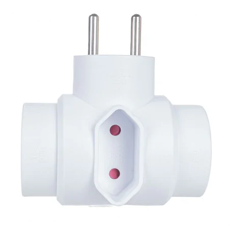 Rozgalezniki - rozgałęźnik 4 gniazda złodziejka rozgałęziacz z-4 rum-lux 