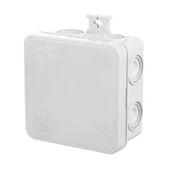 Puszki-natynkowe - puszka hermetyczna natynkowa bezhalogenowa ip55 szara elektro-plast