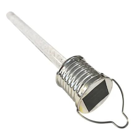 Lampy-solarne - lampa solarna wiszący sopelek led ogrodowy z kolorowym światłem rgb ip44 eko-light 