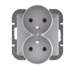 Gniazdo podwójne podtynkowe...