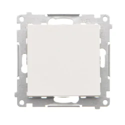 Wylaczniki-i-wlaczniki - wyłącznik pojedynczy jednobiegunowy biały mat kontakt simon 55 tw1.01/111