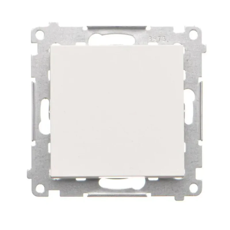 Wylaczniki-i-wlaczniki - wyłącznik pojedynczy jednobiegunowy biały mat kontakt simon 55 tw1.01/111 firmy Kontakt-Simon 