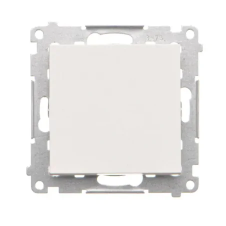 Wylaczniki-i-wlaczniki - wyłącznik pojedynczy jednobiegunowy biały mat kontakt simon 55 tw1.01/111 
