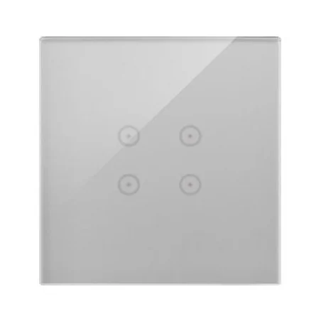 Panele-dotykowe - panel dotykowy 1 moduł 4 pola dotykowe srebrna mgła dstr14/71 simon 54 touch kontakt-simon 