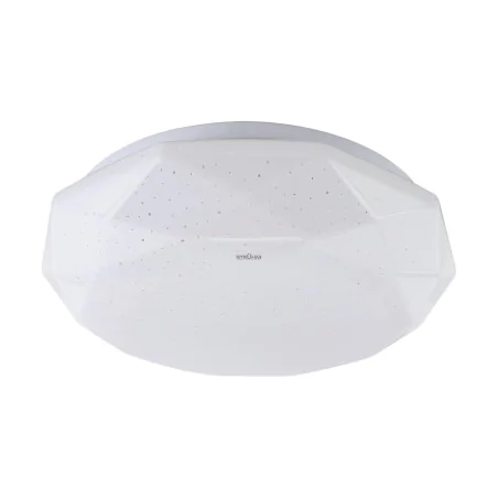 Plafony - plafoniera na 3 żarówki e27 biała z efektem gwiaździstego nieba kamila c ideus 