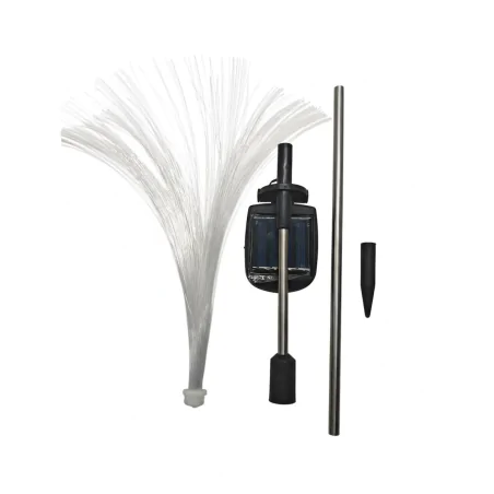 Lampy-solarne - lampki solarne wbijane ogrodowe parasolki z kolorowym światłem zestaw 2 sztuk umbrella eko2499 eko-light 