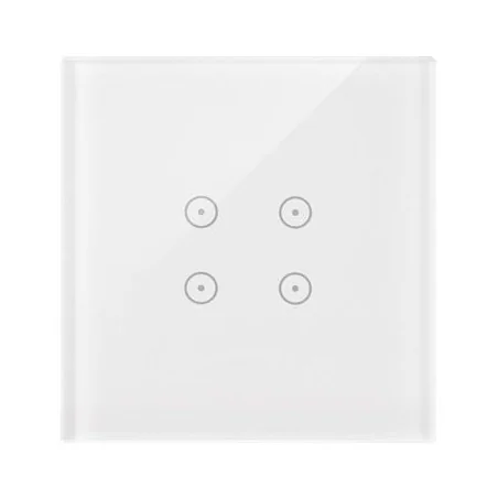 Panele-dotykowe - panel dotykowy biała perła 1 moduł 4 pola dotykowe dstr14/70 simon 54 touch kontakt-simon 