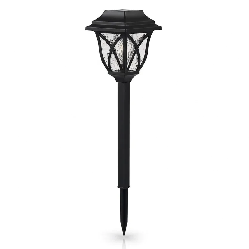 Lampy-solarne - lampka solarna latarenka wbijana do ogródka ciepłe światło  eko-light firmy EKO-LIGHT 