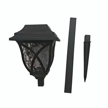 Lampy-solarne - lampka solarna latarenka wbijana do ogródka ciepłe światło  eko-light 