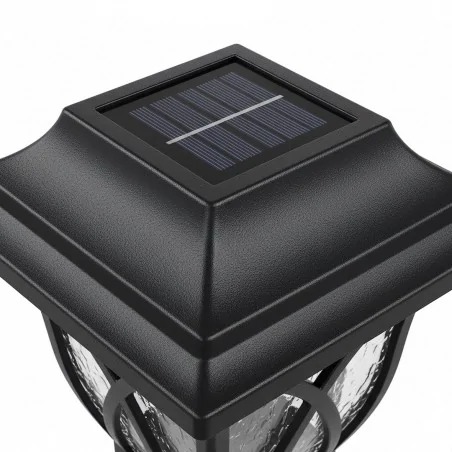 Lampy-solarne - lampka solarna latarenka wbijana do ogródka ciepłe światło  eko-light 