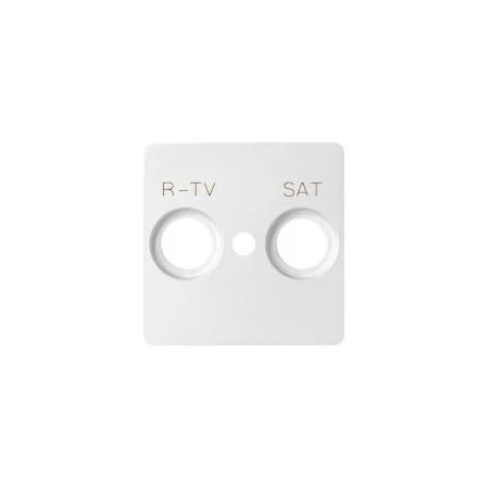 Gniazda-antenowe - pokrywa do gniazda antenowego rtv-sat biała 82097-30 simon 82 kontakt-simon 