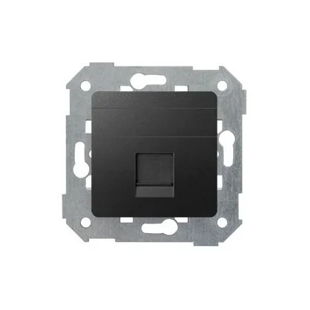 Pokrywy-do-gniazd - pokrywa gniazd teleinformatycznych pojedyncza płaska grafit keystone 82005-38 simon 82 kontakt-simon 