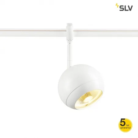 Oswietlenie-szynowe - reflektor na szynie light eye qpar111 spot easytec ii biały max 75w slv 