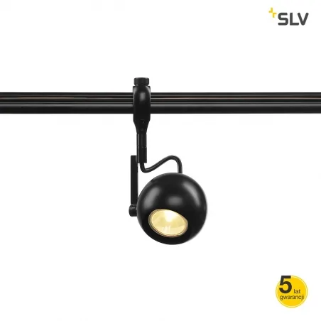 Oswietlenie-szynowe - lampa na szynie light eye gu10 easytec ii czarna max 50w slv 