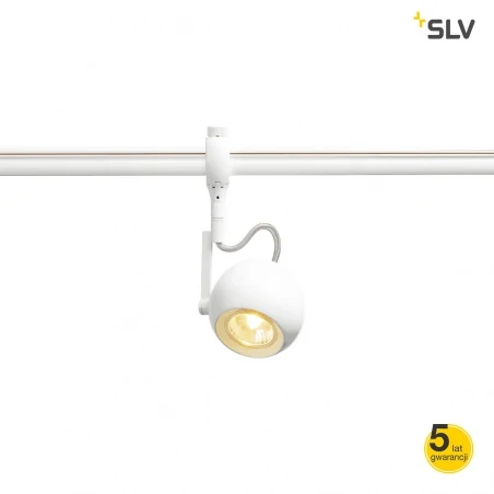 Oswietlenie-szynowe - lampa na szynie light eye gu10 easytec ii biała max 50w slv 