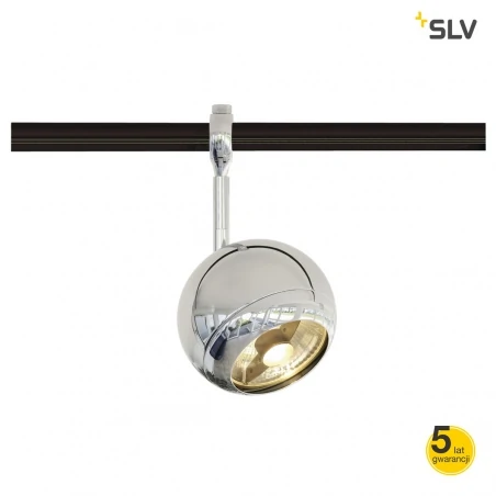 Oswietlenie-szynowe - oprawa do montowania na szynie light eye es111 spot easytec ii chrom max 75w slv 