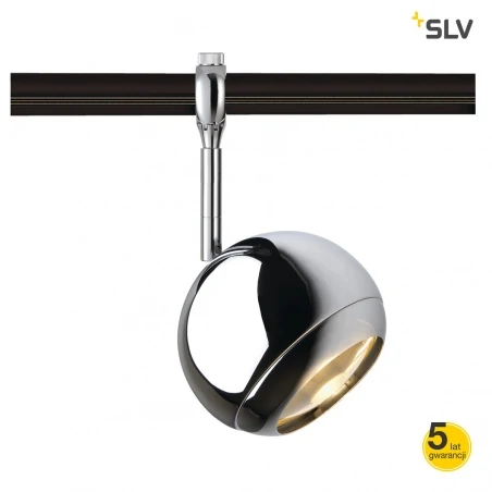 Oswietlenie-szynowe - oprawa do montowania na szynie light eye es111 spot easytec ii chrom max 75w slv 