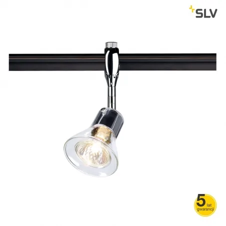 Oswietlenie-szynowe - oprawa szynow anila easytec ii chrom gu10 max 50w slv 