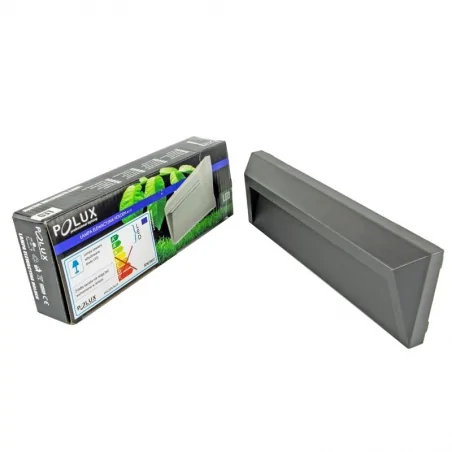 Kinkiety-zewnetrzne - oprawa schodowa prostokąt n/t led 1,6w 56lm ip65 4000k holden 309259 polux 