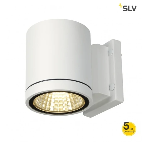 Kinkiety-ogrodowe - kinkiet biały 12w 3000k ip55 enola_c out wl 228511 slv 