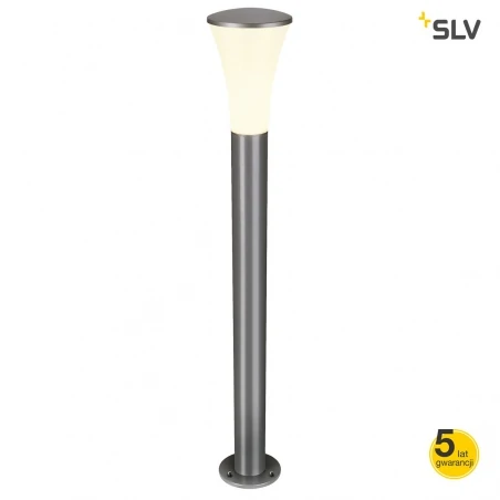 Lampy-ogrodowe-stojace - lampa stojąca do ogrodu szary kamień 24w 108cm ip55 alpa cone 100 228925 spotline 