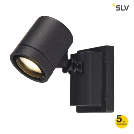 Kinkiety-ogrodowe - nowoczesny kinkiet zewnętrzny new myra antracyt gu10 max 50w ip55 slv 