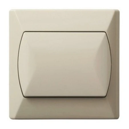 Wylaczniki-jednobiegunowe - włącznik jednobiegunowy beżowy łp-1a/01 akcent ospel 