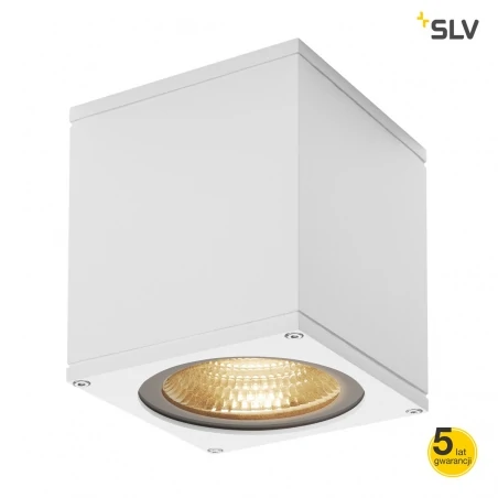 Oprawy-sufitowe - nowoczesna oprawa sufitowa biały prostopadłościan led big theo ceiling  3000k spotline 