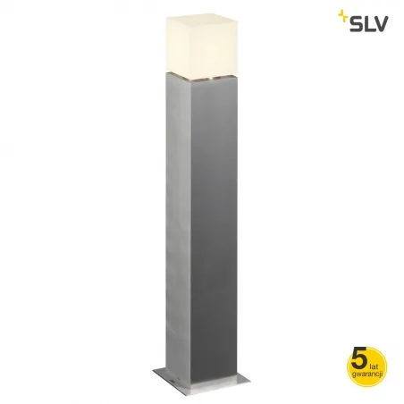 Slupki-ogrodowe - słupek ogrodowy square pole 90 e27 alu max 20w ip44 slv 