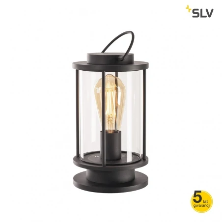 Lampy-ogrodowe-stojace - lampka ogrodowa na stół photonia e27 antracyt max 60w ip44 slv 