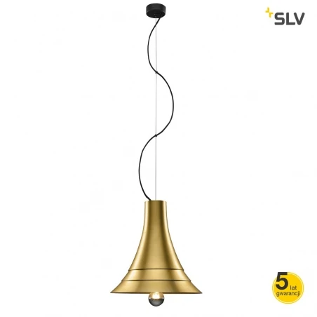 Lampy-sufitowe - wisząca lampa do salonu bato 35 e27 mosiądz slv 