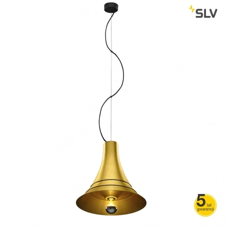 Lampy-sufitowe - wisząca lampa do salonu bato 35 e27 mosiądz slv 