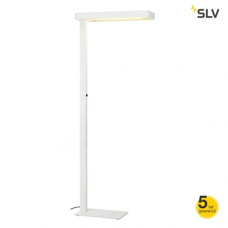 Lampy-stojace - lampa stojąca biała worklight dali sensor led 3000k slv 