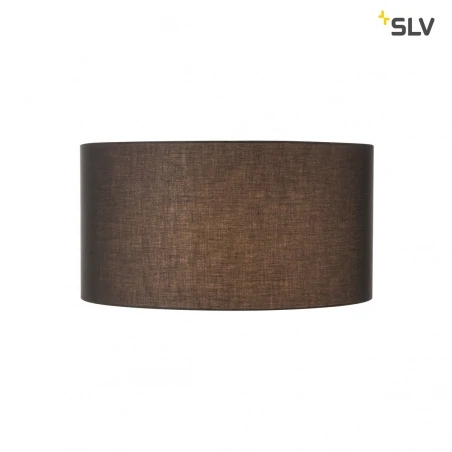 Oswietlenie - czarny materiałowy klosz fenda 70cm slv 