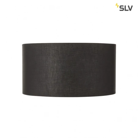 Oswietlenie - czarny materiałowy klosz fenda 70cm slv 