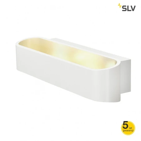 Kinkiety-do-salonu - biały kinkiet ścienny asso 300 led 2000k0k ściemnialny slv 