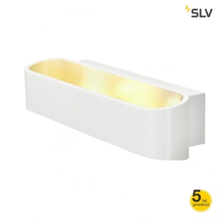 Kinkiety-do-salonu - biały kinkiet ścienny asso 300 led 2000k0k ściemnialny slv 