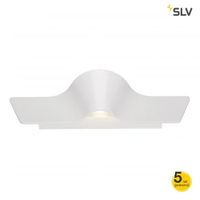 Kinkiety-do-salonu - biały kinkiet ścienny ściemnialny wave 40 led 2000k0k slv