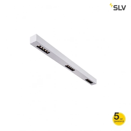 Oprawy-sufitowe - sufitowa oprawa liniowa q-line 1m 3000k natynkowa 30° srebrno szara slv 