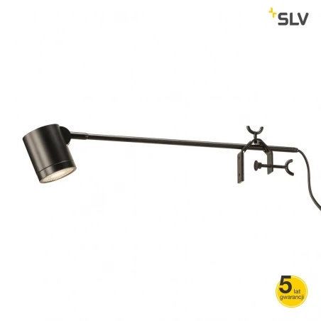 Kinkiety-do-salonu - lampa na wysięgniku czarna anela led 3000k 50° slv 