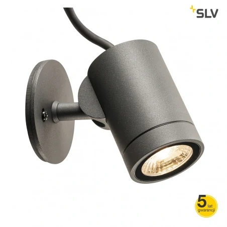 Lampy-ogrodowe-stojace - wielofunkcyjne oświetlenie ogrodowe helia led spot spot 3000k 35° antracyt ip55 slv 