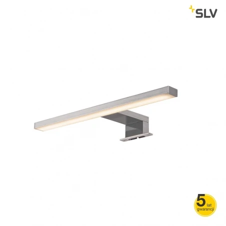 Kinkiety-lazienkowe - kinkiet nad lustro łazienkowe dorisa led 4000k ip44 slv 