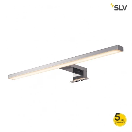 Kinkiety-lazienkowe - dekoracyjna lampa nad lustro dorisa led chrom 4000k ip44 slv 