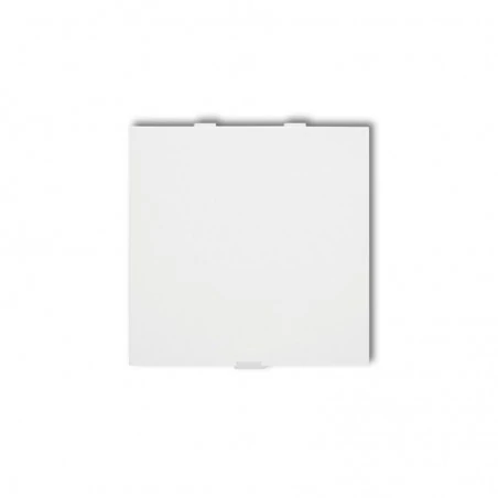 Zaslepki - biała zaślepka do ramki dza deco karlik 