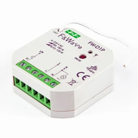 Sterowniki-i-odbiorniki - ściemniacz uniwersalny radiowy 230v 180w fw-d1p f&f 
